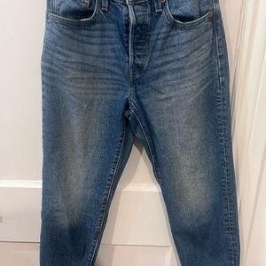 Levi's High Rise Blue Jeans